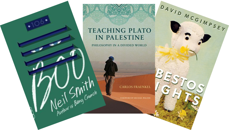 Three of the 2015 QWF award-winning books